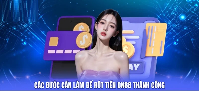 Các bước cần làm để rút tiền DN88 thành công rút tiền DN88
